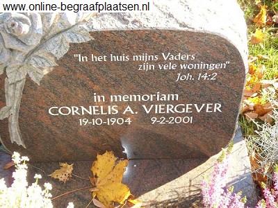 Cornelis Antonie -Cor- Viergever 1904-2001